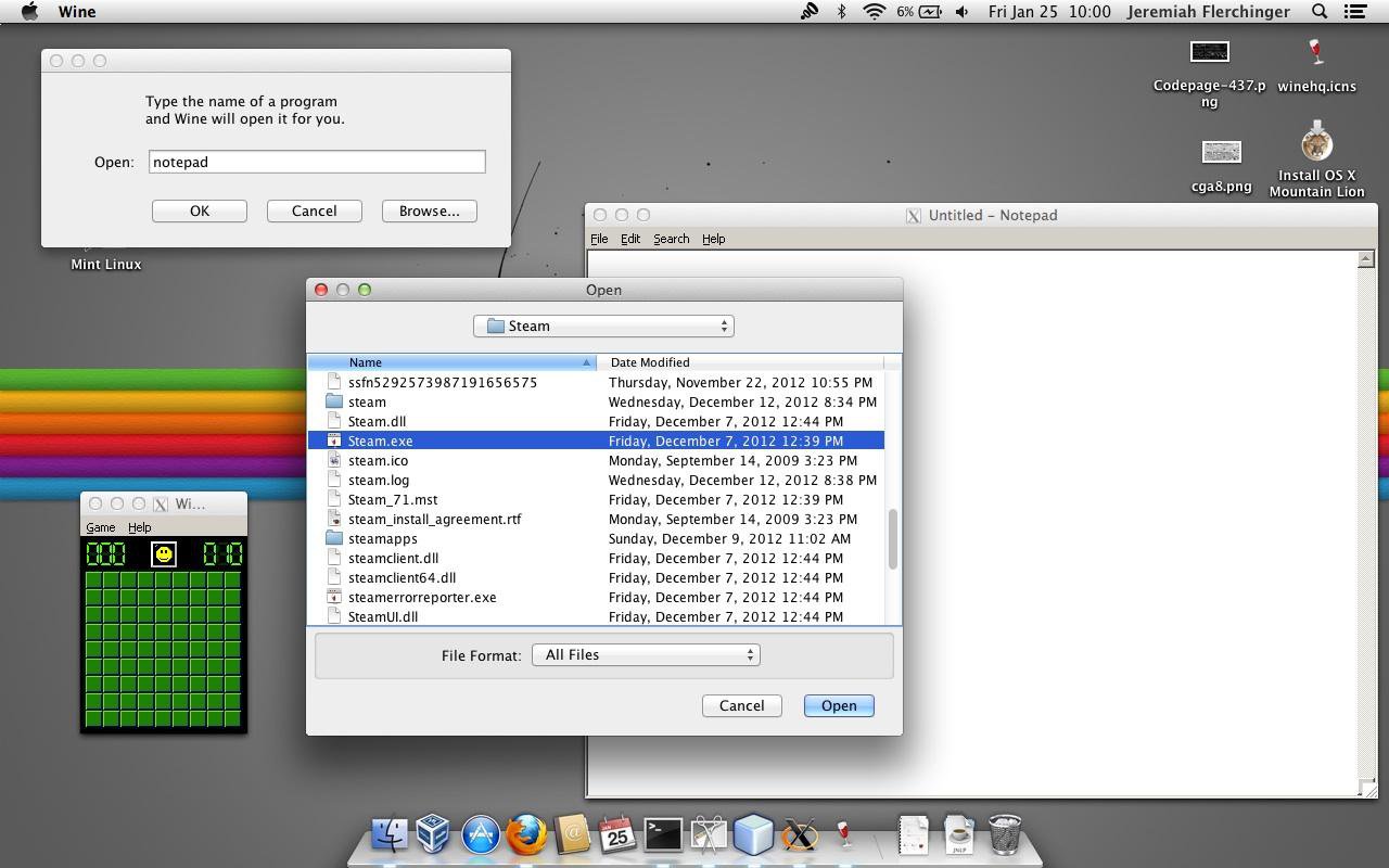 Mac os x emulator for windows vista